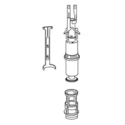 Image of MEPA 590738 Drain Valve Set UPSK SCA12 E11 E21 E31, Multicoloured