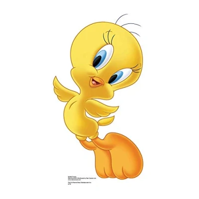 Image of Star Cutouts SC692 &quot;Tweetie Pie Looney Tunes&quot; Cardboard Cut out