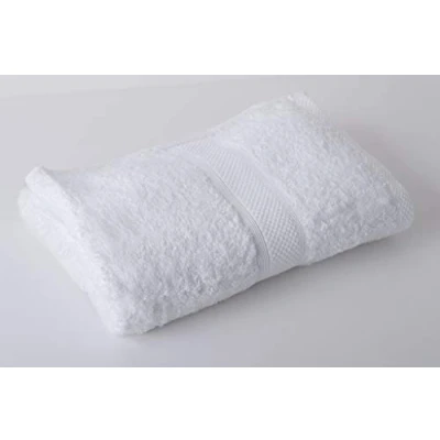 Image of Terri Towelling 12 x White Luxury 100% Egyptian Cotton Hairdressing Towels Salon Beauty 50x85cm