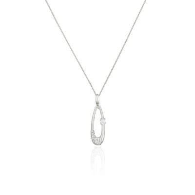 Image of Orphelia WoMens 925 Sterling Silver Chain with Pendant PEN 2082 One Size