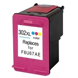 Image of Alpa Cartridge Reman HP No.302XL Hi Yield Tri Colour Ink F6U67AE