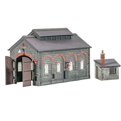 Image of Ratio 522 Engine Shed With Hut