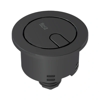 Image of Roca 48mm Push Button to Suit Cistern Lid Hole of 38mm Matt Black (AH00188NBR)