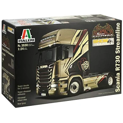 Image of Italeri ITA3930 510003930 Scania Model kit, Grey