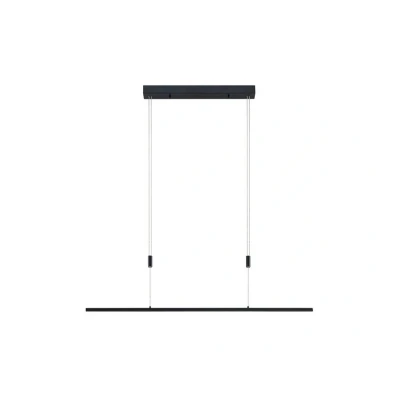 Image of Lucande Stakato hanging light 6 bulb 120 cm long