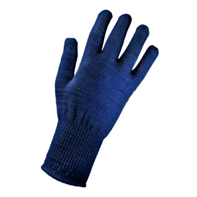 Image of EDZ Merino Wool Thermal Liner Gloves Blue M L