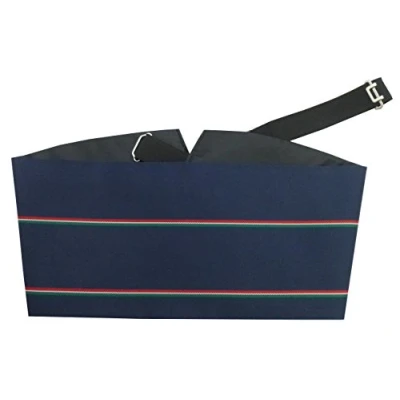 Image of Merchant Navy Regimental Cummerbund &amp; Bow Tie (Cummerbund Set)