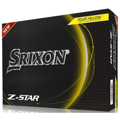 Image of Srixon Z Star 8 Dozen Premium Golf Balls Tour Level Performance Urethane 4 pieces Accessories and Gifts