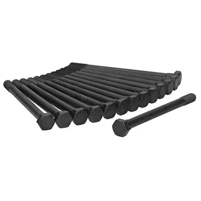 Image of 11120621144x14 Cylinder Head Bolt Kit AJUSA 81004400 Male Hex 14 BMW: 5 Saloon, 6 Coupe, 7