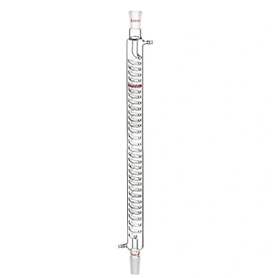 Image of StonyLab Borosilicate Glass Graham Condenser with 24/40 Joint 500mm Jacket Length Lab