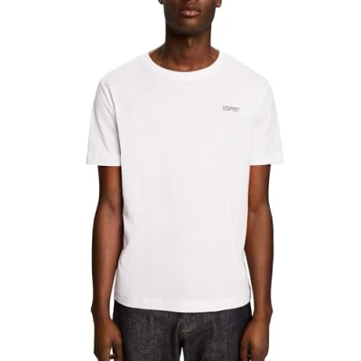 Image of Esprit Basic Tshirt, Men&#039;s, Size: XS, White