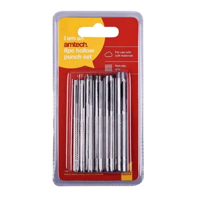 Image of Amtech H1700 6 Piece Hollow Punch Set