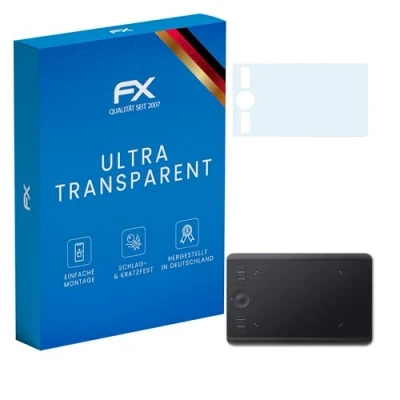 Image of atFoliX Screen Protection Film compatible with Wacom Intuos Pro S 2. Generation Protector, ultra clear FX Protective (2X)
