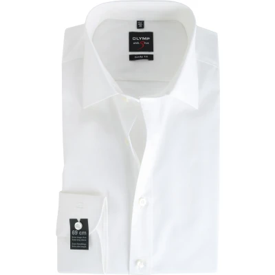 Image of OLYMP Level Five Shirt Extra Long Sleeve Body Fit Off White size 42