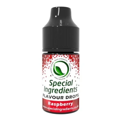 Image of Raspberry Flavour Drop 500ml Highly Concentrated Versatile Food Flavouring Vegan, Non GMO, Gluten Free