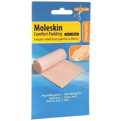 Image of Profoot Comfort Padding Mole Skin Roll, Pack of 6