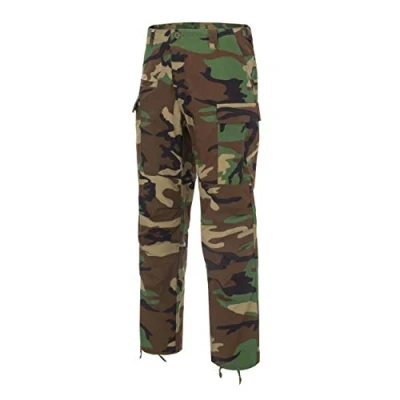 Image of Helikon Tex Men&#039;s BDU Mk2 Trousers US Woodland Size XS Reg (EU) / W28 L32 (US)