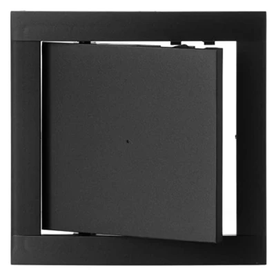 Image of Steinberg14 Plastic Access Panel 150x150mm 6x6 inch Inspection Hatch Anthracite for Plasterboard Loft Door Wall Ceiling Cover