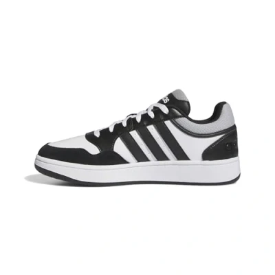 Image of adidas Men&#039;s Hoops 3.0 Shoes, Cloud White/core Black/Grey Two, 8 UK