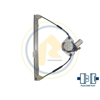 Image of LS4546 Window regulator AC Rolcar 01.4546 Right Front electric with motor RENAULT: CLIO 3, 2