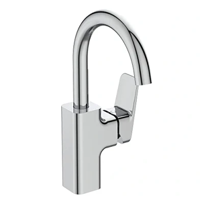 Image of Ideal Standard Ceraplan Single Lever High Spout Basin Mixer Tap, Chrome