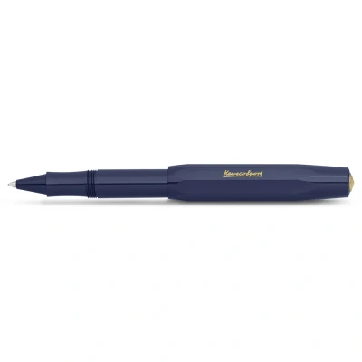 Image of Kaweco Classic SPORT Gel/Ballpoint Pen Navy I Including 0.7 mm Rollerball Refill for Left Handed and Right Users in Design with Ceramic Ball Gel 13 cm