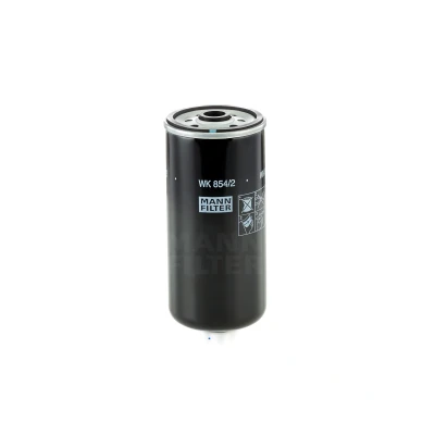 Image of 12F0017260AA Fuel FILTER MANN WK 854/2 Spin on Filter, with water drain screw IVECO: DAILY 4 Kasten/Kombi, 3 Bus