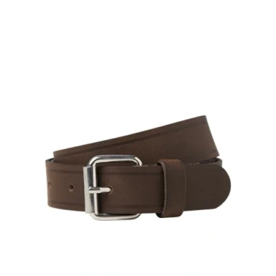 Image of JACK &amp; JONES Men&#039;s Jacpeet Synthetic Belt, Brown Stone, 90