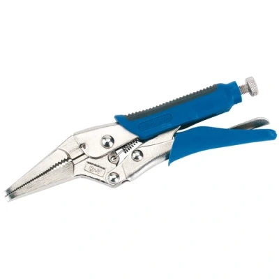 Image of Draper Soft Grip Long Nose Self Pliers, 165mm
