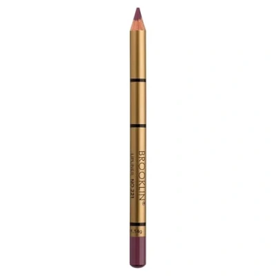 Image of IMPALA Brooklin Waterproof lipliner Color Dark eggplant 221 Permanent lip profiler Water resistant lipstick Long term
