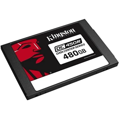 Image of Kingston Data Center DC450R SEDC450R/480G SSD 6GBps SATA Storage for Read Centric Workloads