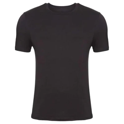 Image of SELECT ED Men&#039;s Thermal T Shirt Pack of 3 Winter Warm Underwear Baselayer Short Sleeve Shirts Vest Top 50% Cotton, Polyester Black XL (Extra Large)
