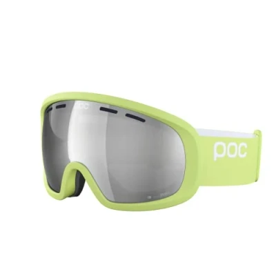 Image of POC Fovea Clarity Mid A smaller goggle with maximal vertical and peripheral vision ideal for junior skiers or adults faces complete UV protection