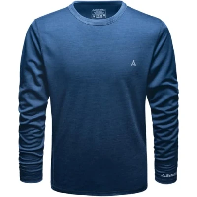 Image of Schöffel Merino Sport Shirt 1/1 Arm Men&#039;s Longsleeve, Col.8540, Small