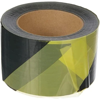 Image of LSM 006 0107 75 mm x 500 m Barrier Tape Yellow/Black