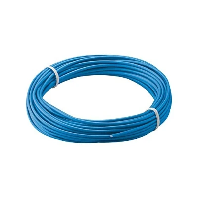 Image of Goobay 55039 Insulated Copper Wire, Blue, 1.1 mm Diameter, 10 m Cable Length