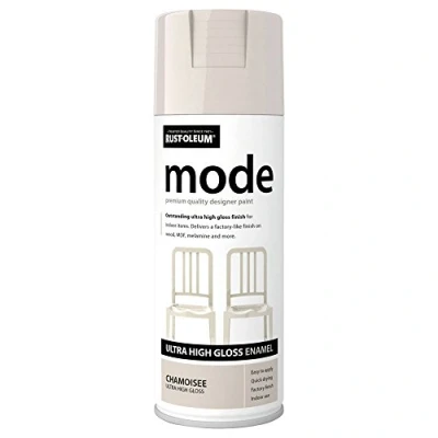 Image of Rust Oleum AE0240004E8 400ml Mode Ultra High Gloss Spray Paint Chamoisee