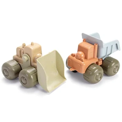 Image of Dantoy Bio Line Hand Excavator and Lorry Pack of 2 from 24 Months
