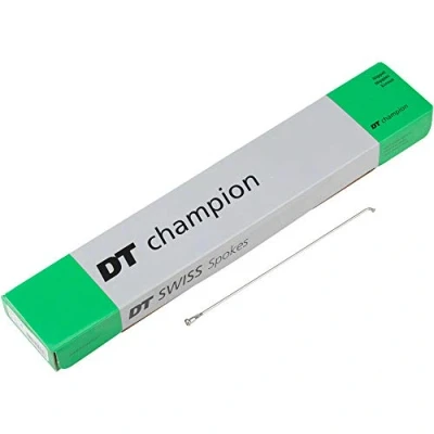 Image of DT Swiss Champion silver spokes 14 g = 2 mm box 100, 230