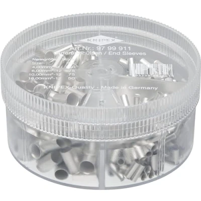 Image of Knipex Assortment Boxes with non insulated wire ferrules 97 99 911