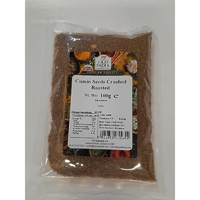 Image of Old India Cumin Seeds Crushed Roasted 100g