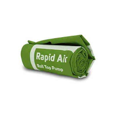 Image of NEW Klymit Rapid Roll Top Air Pump for Flat Valve Sleeping Pads, Green