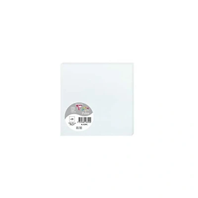 Image of Clairefontaine Ref 1839C Pollen Card (Pack of 25 Sheets) 135 x 135mm Sized, Acid Free, Inkjet &amp; Laser Compatible, Easy to Write On, 210gsm Blue