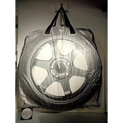 Image of IKEA DIMPA Extra Large Storage Bag, Clear Heavy Duty Bags, Moth and Moisture Protection Bags