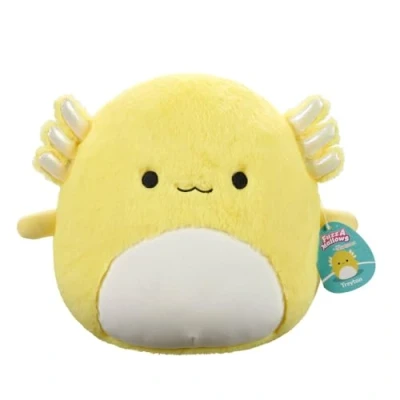 Image of Squishmallows FuzzAMallows Plush Treyton the Axolotl 30 cm Rare Exclusive Original 2024