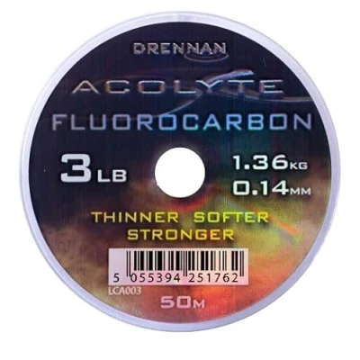 Image of Drennan Acolyte Fluorocarbon 50m (3lb)