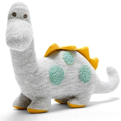 Image of best years original by design Large Organic Cotton Diplodocus Dinosaur Soft Toy