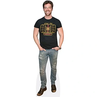 Image of Christian Borle (Casual) Mini Size Cutout