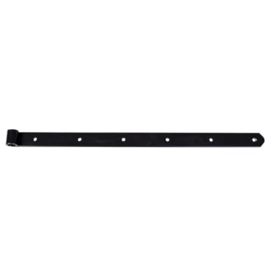 Image of Strap Hinge Straight with Rounded End Rolle 16 mm / 600 x 35 6 STK. Black