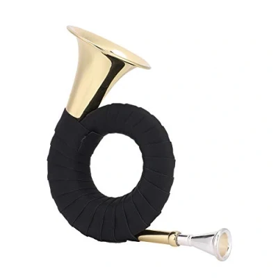Image of French Horn, Brass Micro Horn for Music Students Lovers